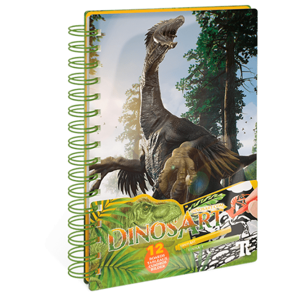 Креативный набор DinosArt Velvet Art 15204 Разноцветный Для детей, 7+ photo 1