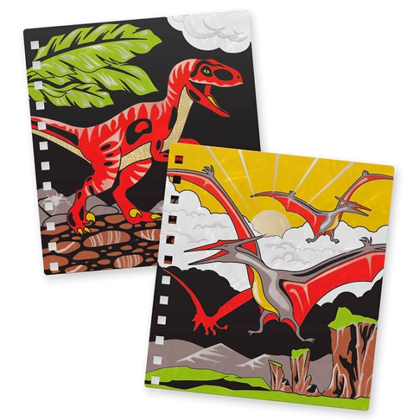 Креативный набор DinosArt Velvet Art 15204 Разноцветный Для детей, 7+ photo 4