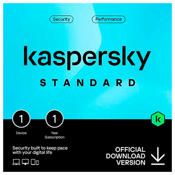Антивирус KASPERSKY Standard Карточка 1 Устройство, Карточка, 12 photo 1