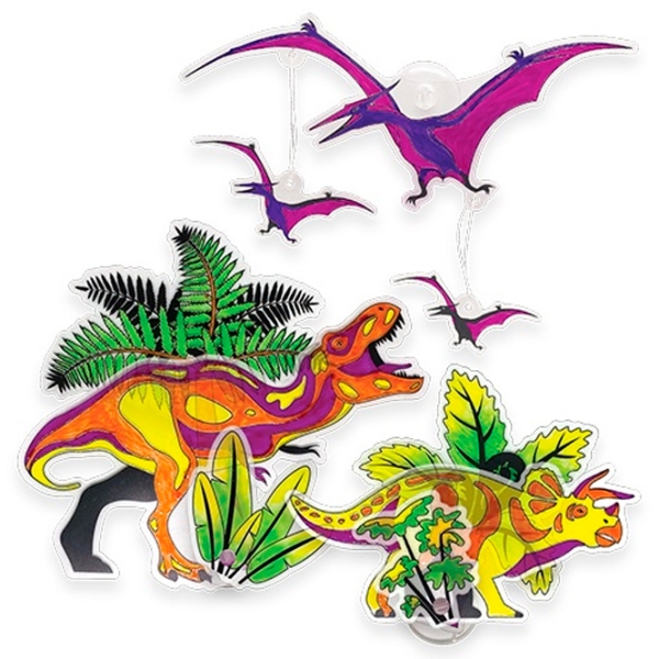 Креативный набор DinosArt Suncatchers 15012 Разноцветный Для детей, 7+ photo 3