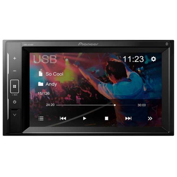 Mediaplayer auto Universal 6.2" DMH-A240BT Black  photo 2