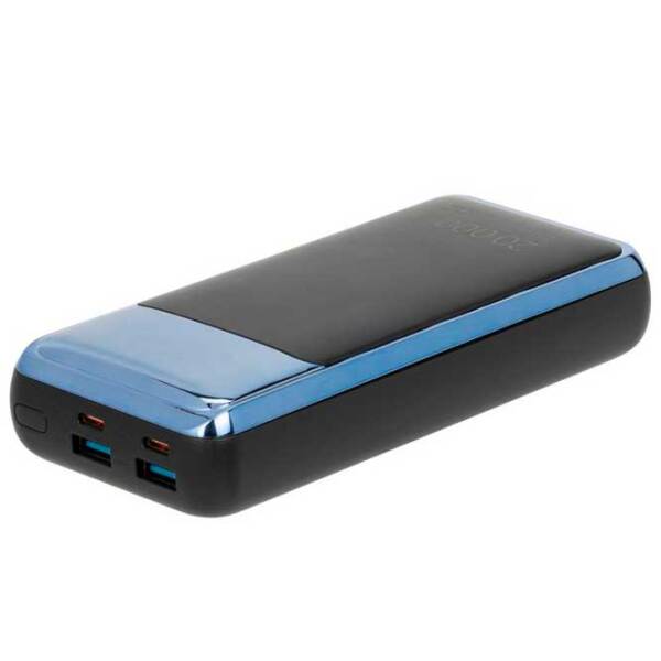 Power Bank 20000 мАч RivaCase VA1075 (45 Вт) Черный  photo 5