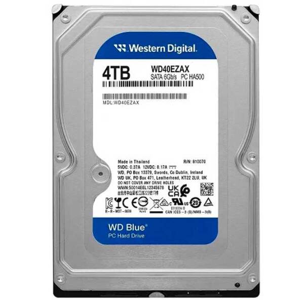 HDD Western Digital WD40EZAX 3.5'' 4 TB  photo 2