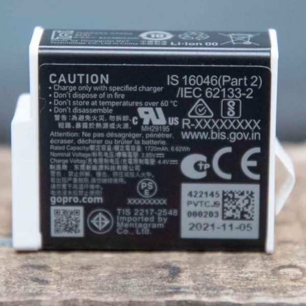 Аккумулятор для экшн камеры GoPro Enduro Battery 2-Pack Черный  photo 7
