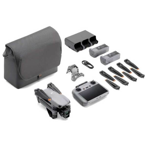Dronă DJI Air 3 Fly More Combo + Smart Controller (DJI RC2) Gray Quadcopter / 75.6 km/h photo 4