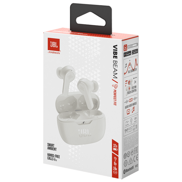 Căști JBL Wave Beam White Fără fir / Personal / In ear photo 9