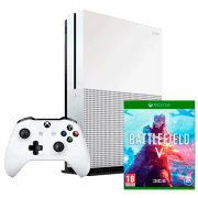 Consolă pentru jocuri Microsoft Xbox One S White + Battlefield V HDD , RAM 8 GB