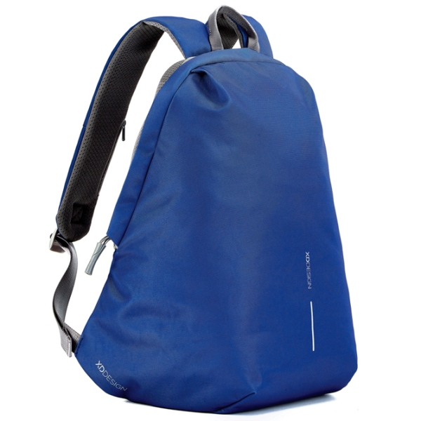Rucsac pentru laptop XD-Design Bobby Soft anti-theft 15.6" Gray
Blue  photo 6