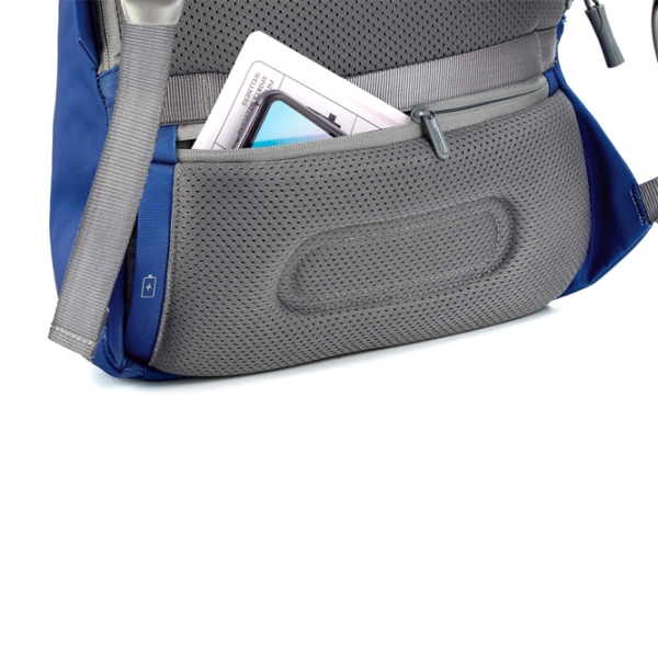 Rucsac pentru laptop XD-Design Bobby Soft anti-theft 15.6" Gray
Blue  photo 10