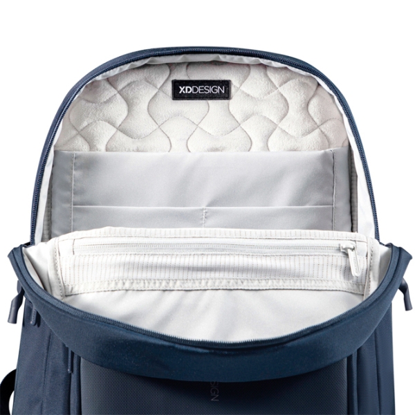 Rucsac pentru laptop XD-Design Bobby Daypack anti-theft 15.6" Navy  photo 8