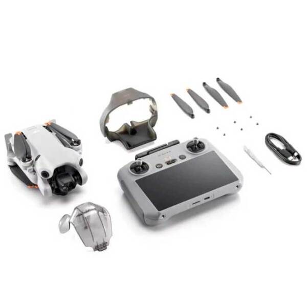 Dronă DJI Mini 4 Pro + DJI RC 2 Light Gray Quadcopter photo 6