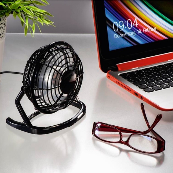 Ventilator Hama 12196 Black 5 W, Mecanic, Numărul de viteze: 1 photo 4