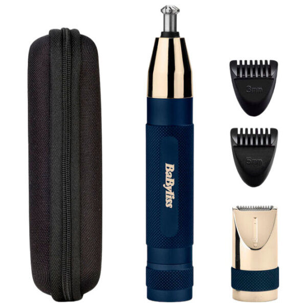 Триммер для носа и ушей Babyliss E112E Синий  photo 2