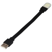 Lumina de fundal a laptopului Hama Goose Neck Black USB