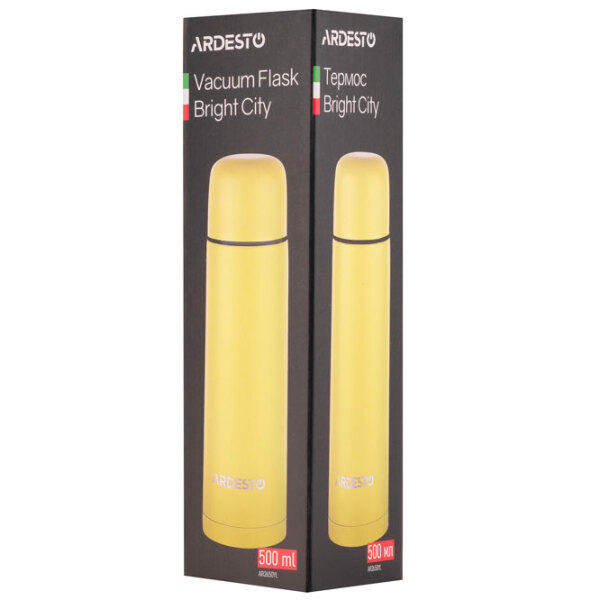 Termos Ardesto Bright City AR2650YL Yellow 500 ml photo 5