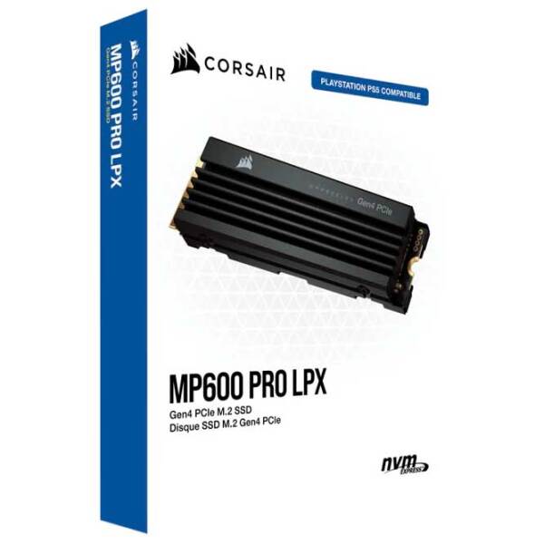 SSD Corsair MP600 PRO LPX M.2 2280 500 GB Viteza de citire: 7100 Mb/ s,
Viteza de inscriere: 5800 Mb/ s photo 5