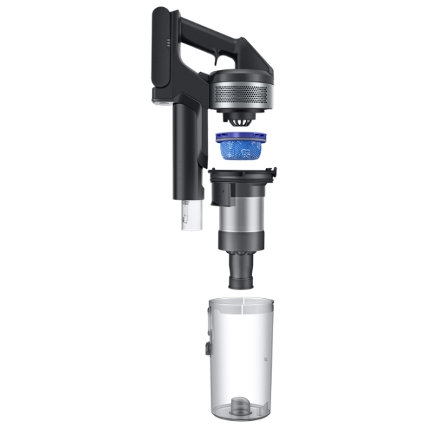 Aspirator vertical Samsung VS15A60AGR5/UK Gray 410 W | Uscată | Container | 0.8 l photo 4