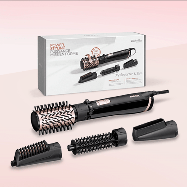 Perie rotativă Babyliss AS200ROE Black  photo 8