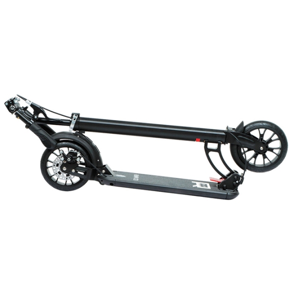 Trotinetă pentru copii cu două roți RRampa C2D (68506) Black 14 ani, 100 kg, Din PU photo 2