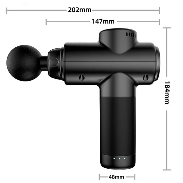 Aparat de masaj Massage gun 009 Black  photo 5