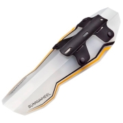 Apărători pentru bicicletă Sunny Wheel FX-119DS White Black 