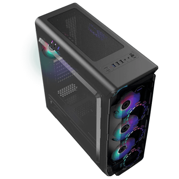 Calculator de jocuri Navigator 00481 Black Intel Core i5 12400F 16 GB 1 TB GeForce RTX 3050 WINDFORCE OC photo 2