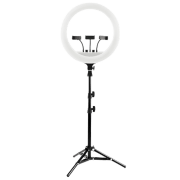 Trepied cu lampă Selfie Ring Light RL-21 533 mm Black 