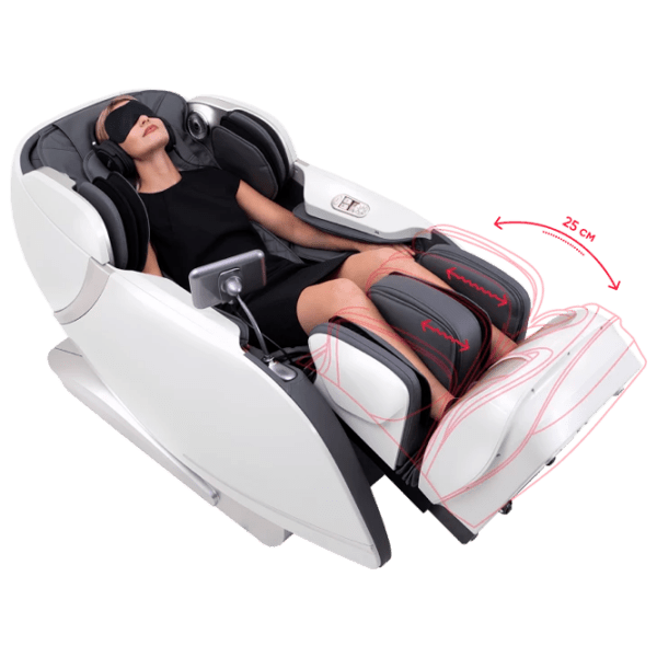 Массажное кресло Casada Skyliner II Белый  photo 5