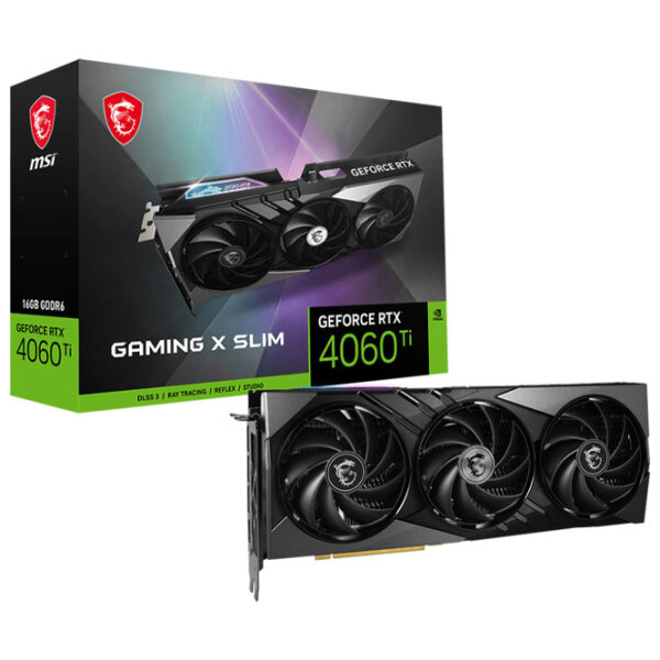 Placă video MSI GeForce RTX 4060 Ti GAMING X SLIM 16 GB  photo 6