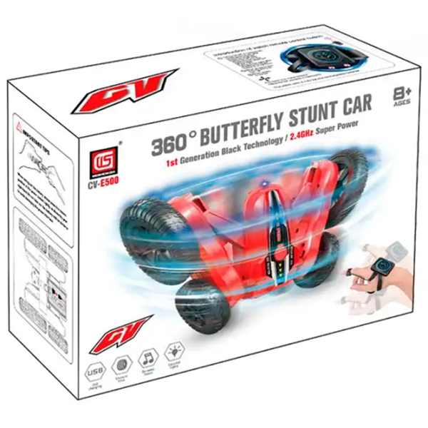 Машинка RC Butterfly Special Gear CV-E500 Белый  photo 3