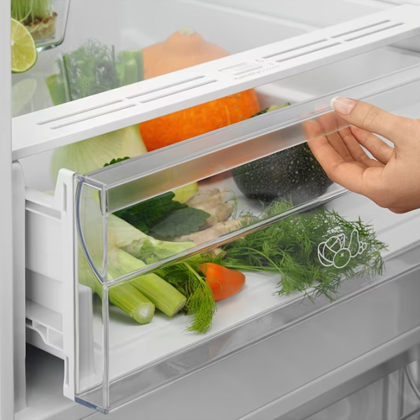 Frigider Electrolux LNT5ME36W1 White 266l/ No Frost, 101l/ No Frost, E photo 5