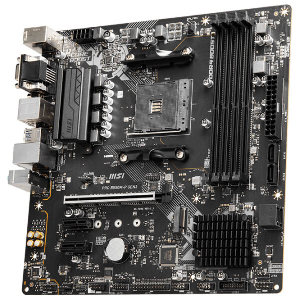 Материнская плата MSI PRO B550M-P GEN3 mATX  photo 3