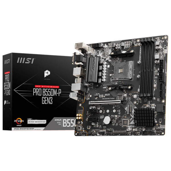 Материнская плата MSI PRO B550M-P GEN3 mATX  photo 5
