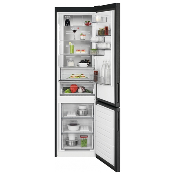 Frigider AEG RCB736E7MB Black 266l/ No Frost, 101l/ No Frost, E photo 3