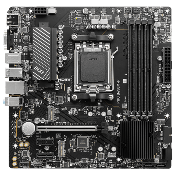 Материнская плата MSI PRO B650M-P mATX  photo 1