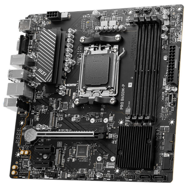 Материнская плата MSI PRO B650M-P mATX  photo 3