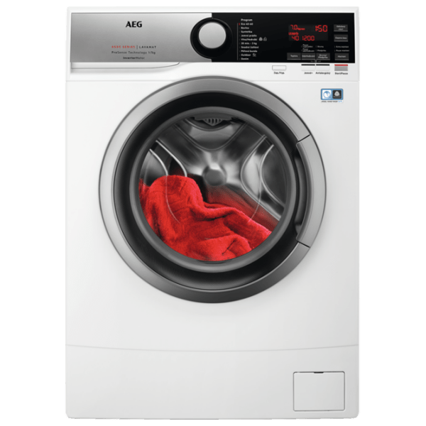 Mașină de spălat AEG L6SME27S White 7 kg, 1200 rpm, B photo 1