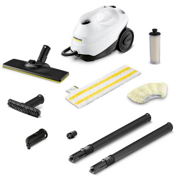 Curățitor cu aburi KARCHER SC3 EasyFix White 1900 W, 40 g/min, 1 l photo 2