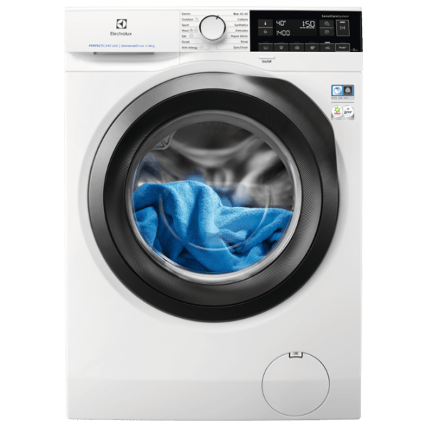 Mașină de spălat Electrolux EW6F341PSE White 10 kg, 1400 rpm, A photo 1
