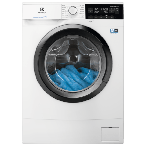 Mașină de spălat Electrolux EW6SN347SI White 7 kg, 1400 rpm, C photo 1