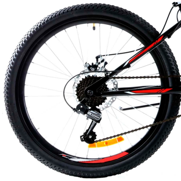 Bicicletă Stormer Extreme 24" 13" Black Red Oțel / Pentru copii photo 3