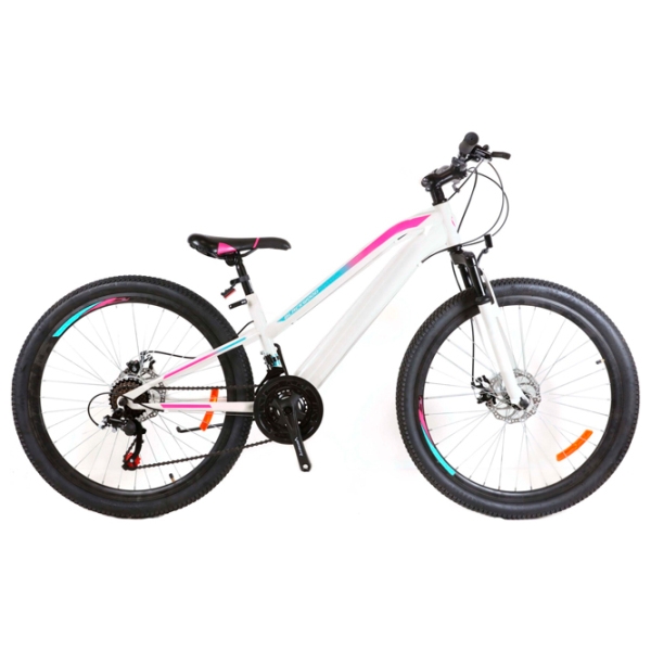 Bicicletă Stormer Blackwood 26" 13" White Pink Oțel / Pentru copii photo 1