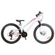Bicicletă Stormer Blackwood 26" 13" White Pink Oțel / Pentru copii