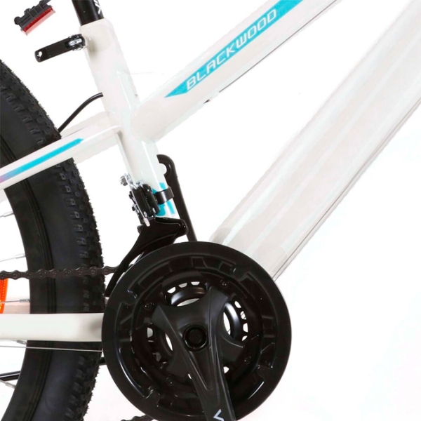 Bicicletă Stormer Blackwood 26" 13" White Pink Oțel / Pentru copii photo 2