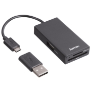 Cititor de carduri Hama 109020 Gray USB 2.0