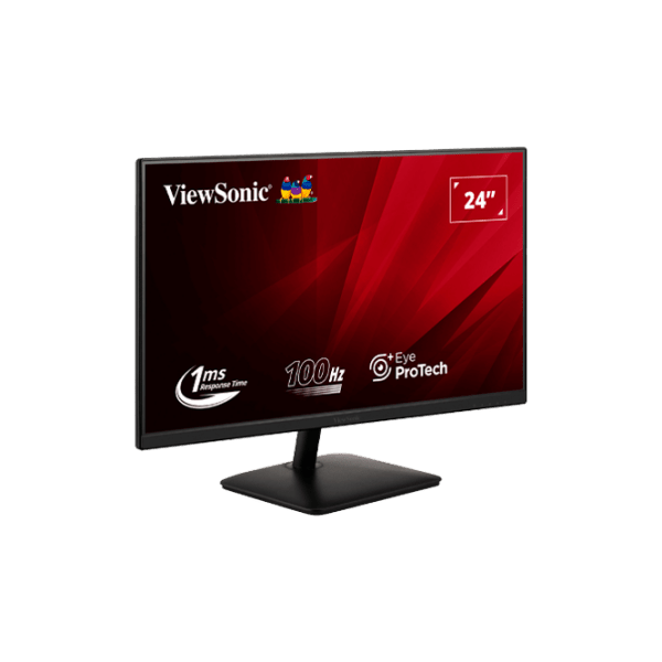 Монитор Viewsonic VA2408-MHDB Черный 23.8" Full HD VA LED photo 2