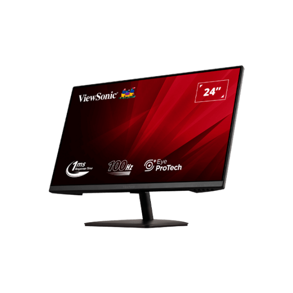 Монитор Viewsonic VA2408-MHDB Черный 23.8" Full HD VA LED photo 3
