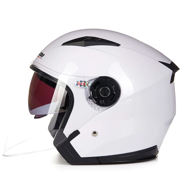 Cască de protecție JieKai JK-512 White Black  photo 5