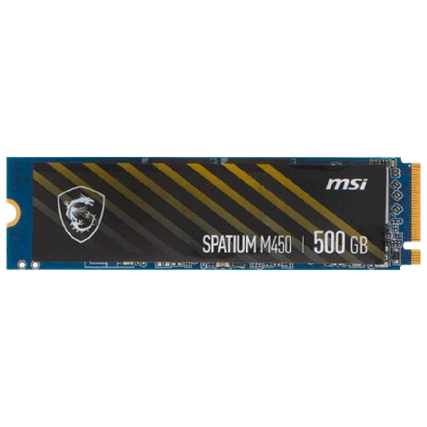 SSD MSI Spatium M450 M.2 NVMe 500 ГБ Скорость чтения: 3600 Мб/ с,Скорость записи: 2300 MБ/ с photo 1