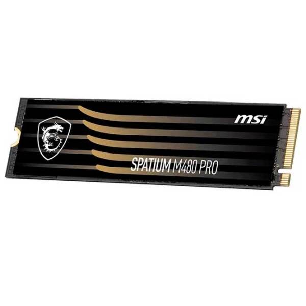 SSD MSI Spatium M480 PRO M.2 NVMe 1 ТБ Скорость чтения: 7400 MБ/ с,
Скорость записи: 6000 МБ/ с photo 2